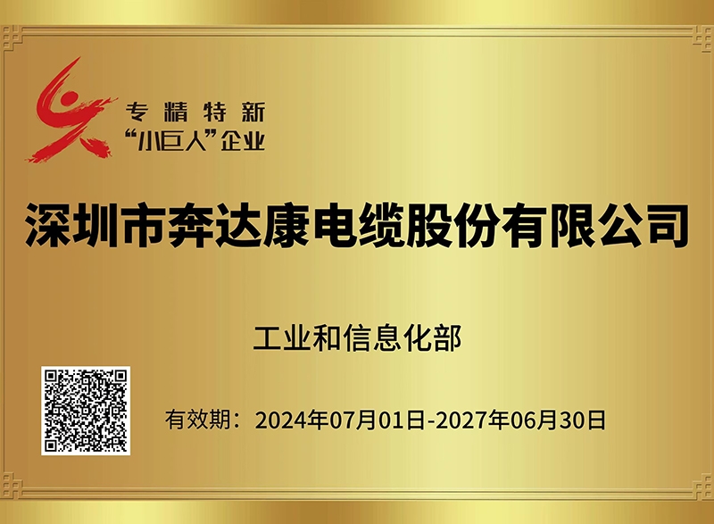 國(guó) 家級(jí)專精特新“小巨人”企業(yè)